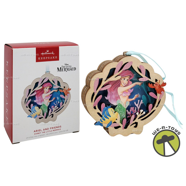 Hallmark Keepsake Disney The Little Mermaid Ariel and Friends Christmas Ornament
