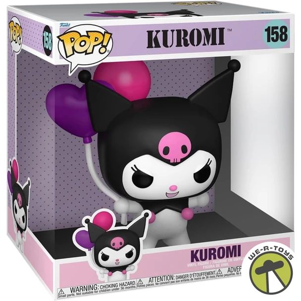 Funko Pop Hello Kitty and Friends Kuromi Jumbo 10-Inch Vinyl Figure #158