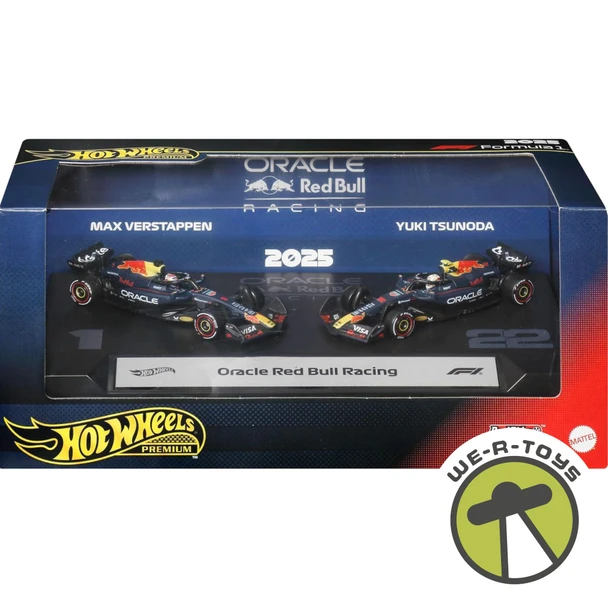 Hot Wheels Premium Formula 1 Oracle Red Bull Racing 2 Pack
