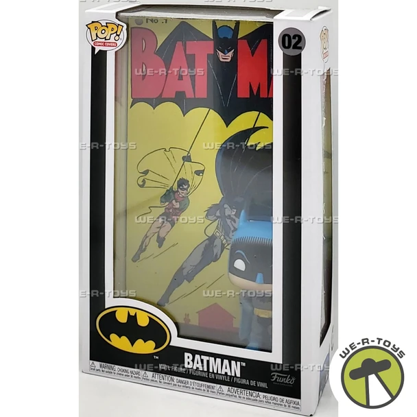 Funko POP Comic Covers DC Batman 02 Vinyl Figure in Case