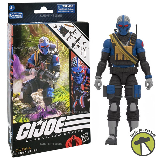 G.I. Joe Classified Cobra Range Viper Action Figure 2023 Hasbro 11668