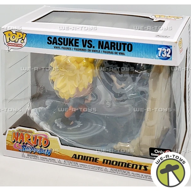 Funko POP Animation Naruto Shippuden Sasuke vs Naruto Anime Moments Figure