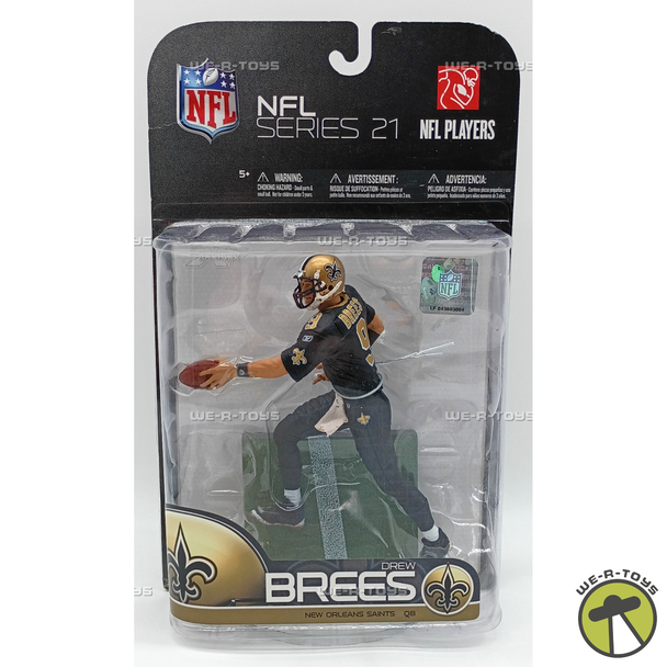 NFL Saints Drew Brees Action Figure Series 21 McFarlane Toys 2009