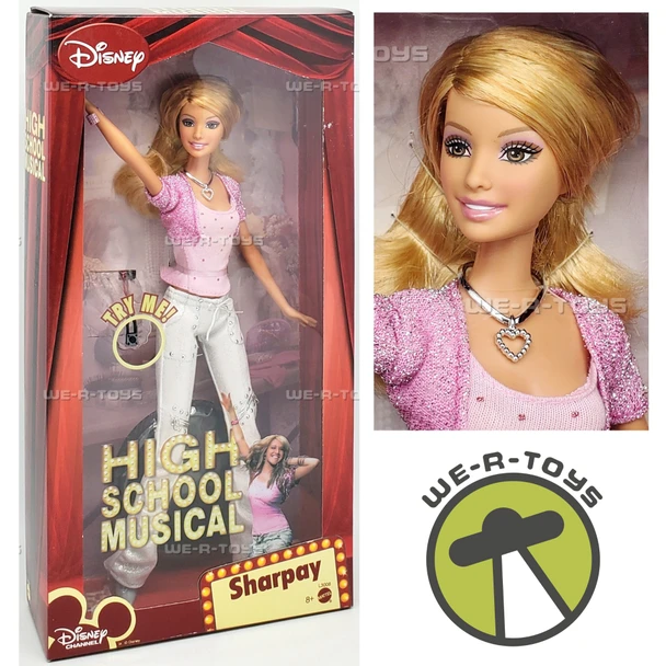 Disney High School Musical Singing Sharpay Doll 2007 Mattel 48372