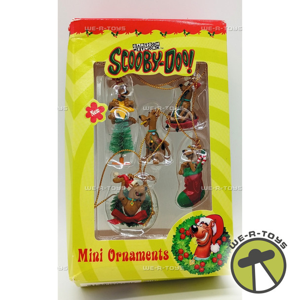 Scooby-Doo Mini-Ornaments Christmas Holiday 2002 Trevco