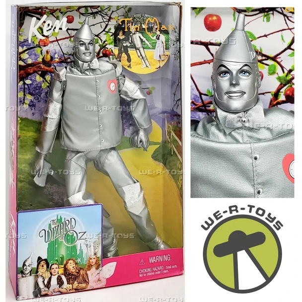 Barbie Wizard of Oz Ken as Tin Man Doll 1999 Mattel 25815