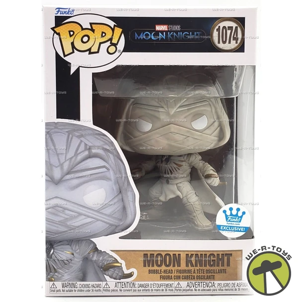 Funko Pop! Marvel Moon Knight Bobble-Head Exclusive 2022 Vinyl Figure #1074