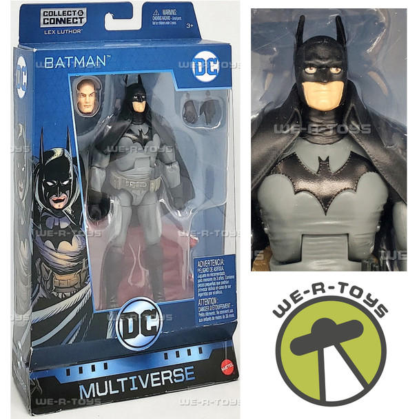 DC Multiverse Batman Action Figure Collect & Connect Lex Luthor Mattel FVY94