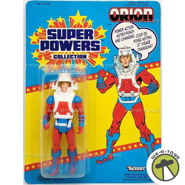 DC Super Powers Collection Orion Action Figure Kenner 67130 Unpunched Card