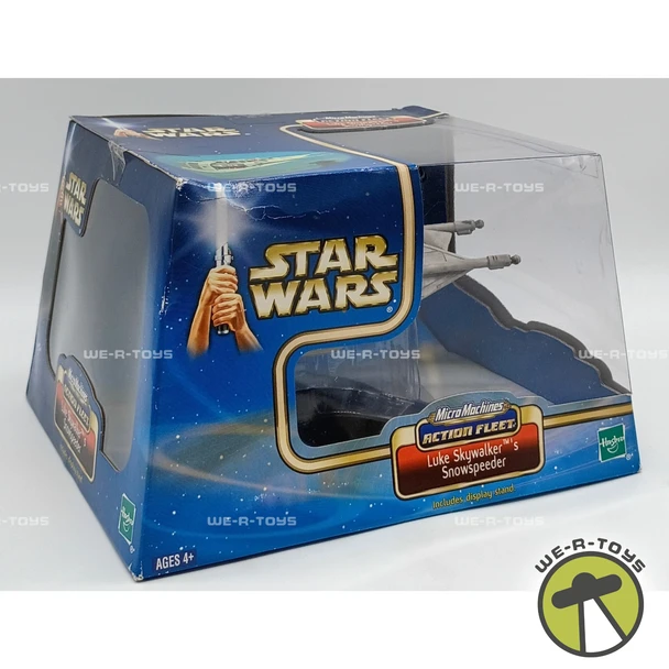 Star Wars Mico Machines Luke Skywalker's Snowspeeder 2002 Hasbro 47045