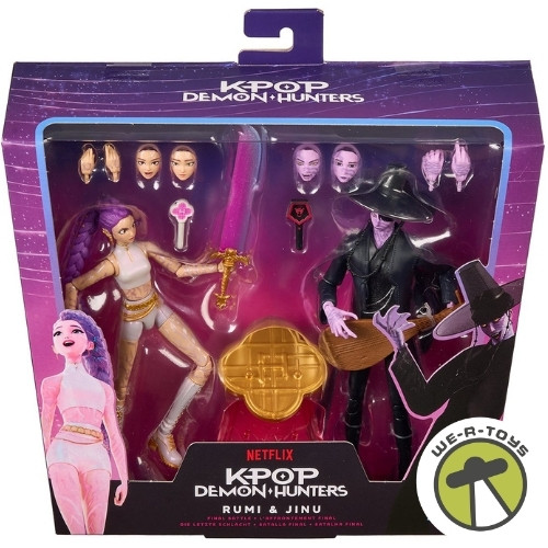 KPop Demon Hunters Final Battle Rumi & Demon Jinu 2-Pack