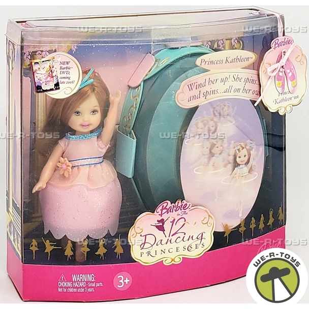 Princess Kathleen Doll Barbie in the 12 Dancing Princesses 2006 Mattel J8895