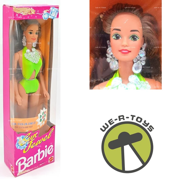 Barbie Sun Jewel Teresa Doll 1993 Mattel Item No 10957