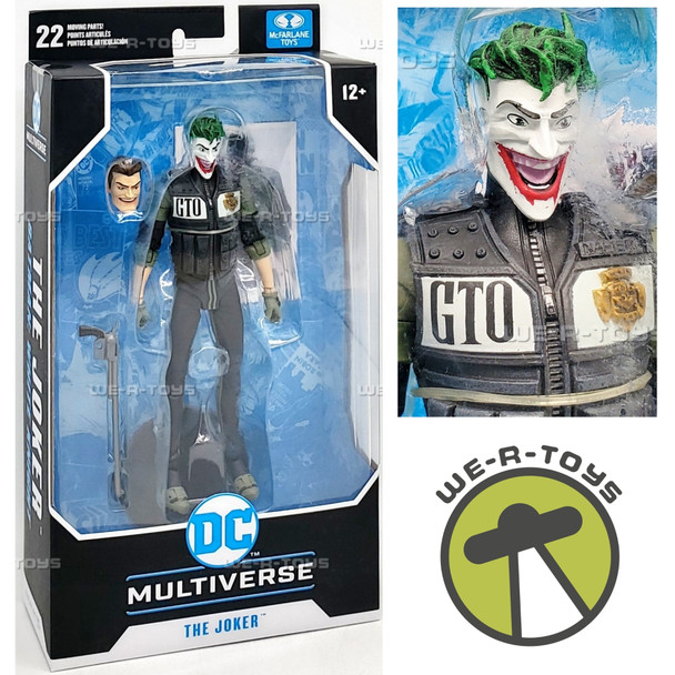 DC Multiverse Batman White Knight The Joker Action Figure 2020 McFarlane 15407