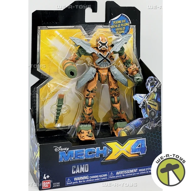 Disney Mech-X 4 Camo Action Figure 2017 Bandai 37263