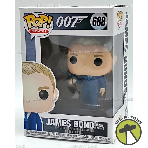Funko Pop! Movies James Bond from Quantum of Solace 007 Daniel Craig 688