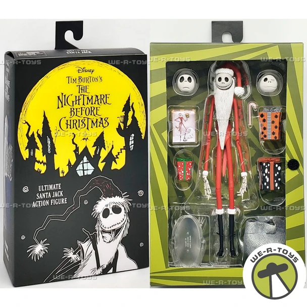 Disney The Nightmare Before Christmas Ultimate Santa Jack Action Figure 28144