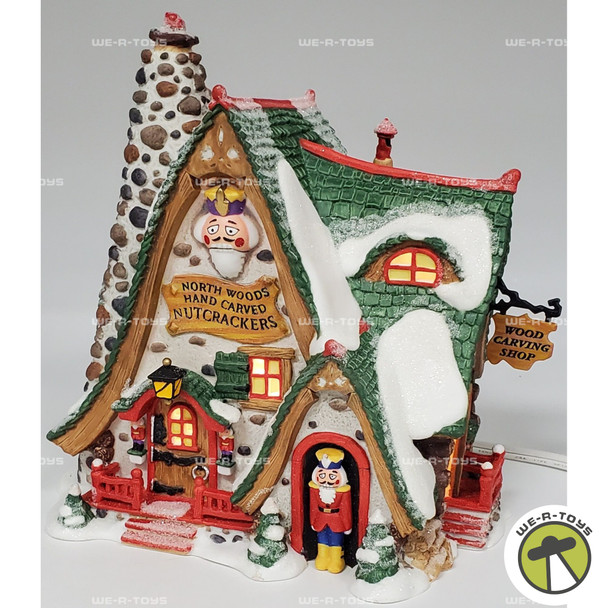 Department 56 Hand Carved Nutcracker Factory North Pole Series Building