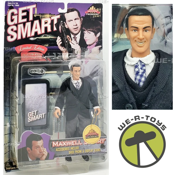 Get Smart Maxwell Smart Action Figure 1998 Exclusive Premiere 19000