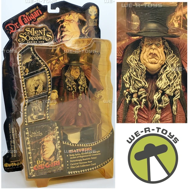 The Cabinet of Dr. Caligari 1919 Silent Screamers Series 1 Figure Aztech 99004