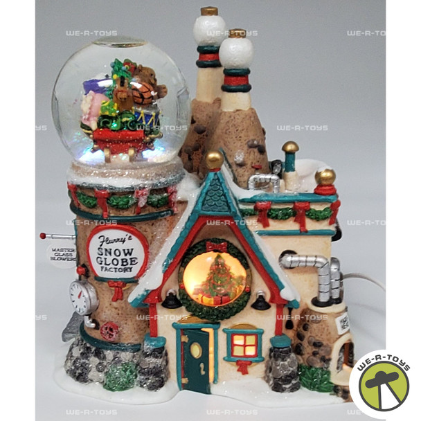 Department 56 Flurry's Snowglobe Maker North Pole Series Porcelain Building