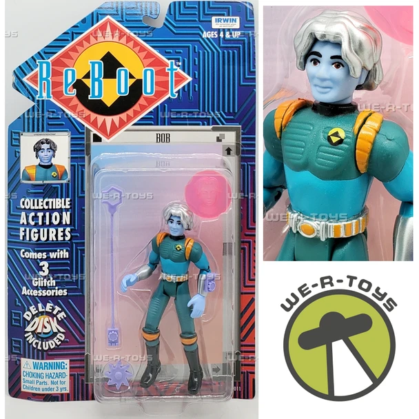 ReBoot Bob Action Figure 1995 Irwin 30011