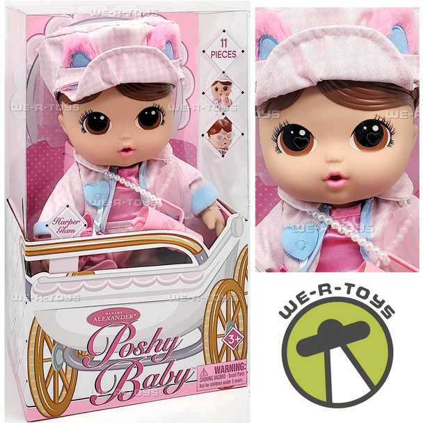Poshy Baby Harper Glam Madame Alexander 12 Inch Doll 21066