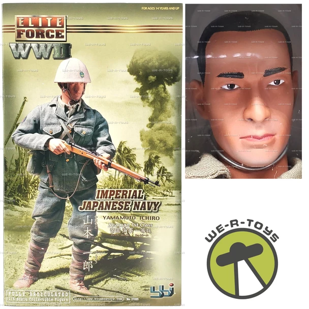 Elite Force WWII Imperial Japanese Navy Yamamoto Ichiro Action Figure #21085