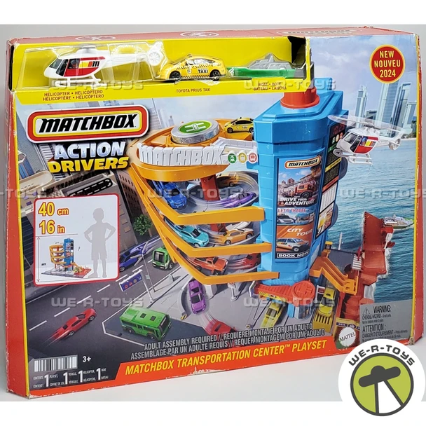 Matchbox Action Drivers Transportation Center Playset 2023 Mattel 23310