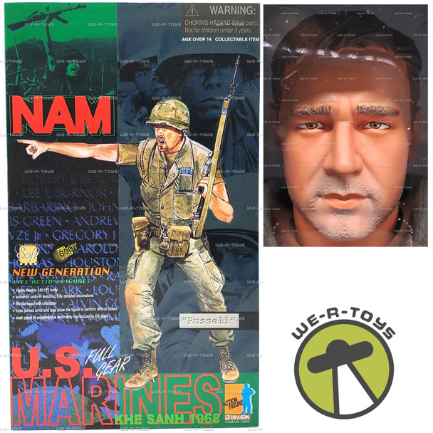 Dragon NAM U.S. Marines Khe Sanh 1968 Russell Figure 2001 Dragon Models #70055