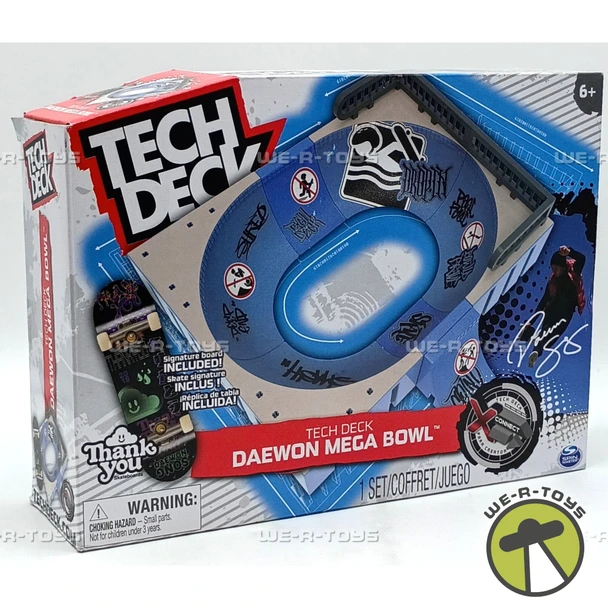 Tech Deck Daewon Mega Bowl Park X-Connect Park Creator