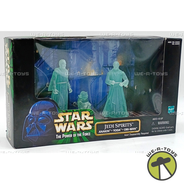 Star Wars Power of the Force Jedi Spirits Anakin Yoda & Obi-Wan Figures 1998