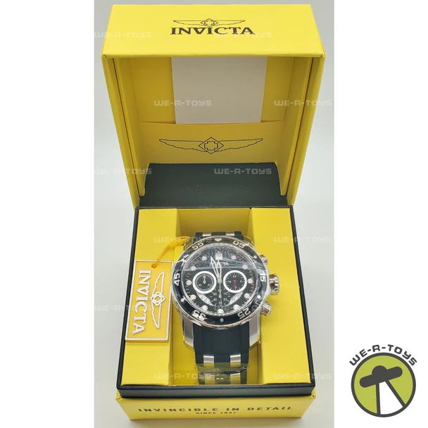 Invicta Pro Diver SCUBA Men's Watch - 48mm, Steel, Black (21927)