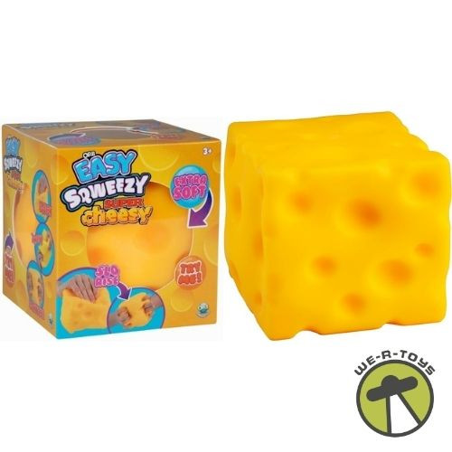 ORB Easy Sqweezy Super Cheesy Sensory Toy