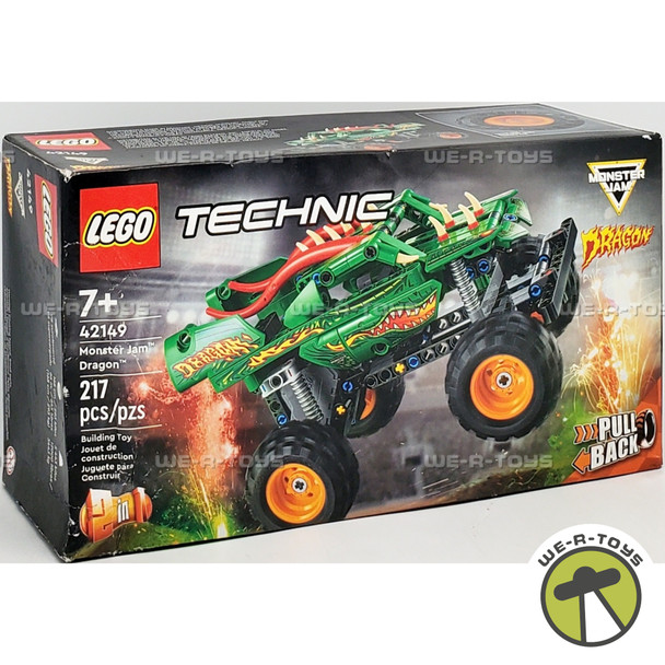 Lego Technic Monster Jam Dragon 217 Piece Building Set 42149