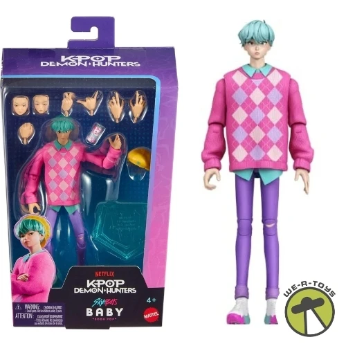 Kpop Demon Hunters Saja Boys Baby Action Figure Mattel