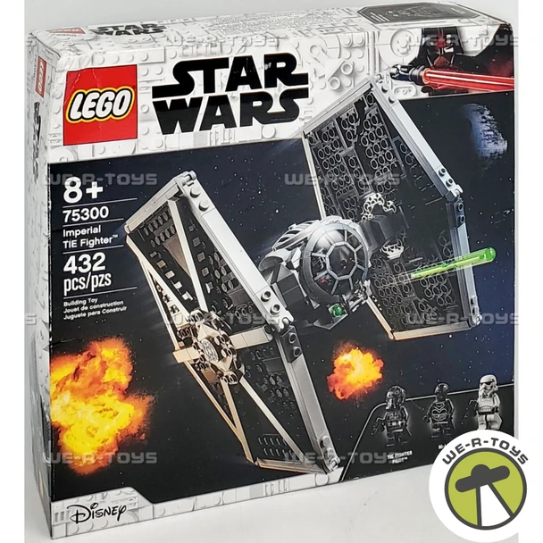 Lego Star Wars Imperial TIE Fighter 432 Piece Building Kit 75300