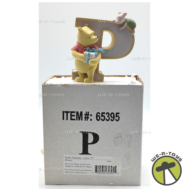 Winnie The Pooh Classic Pooh's Alphabet- Letter P Figurine Michel and Co.