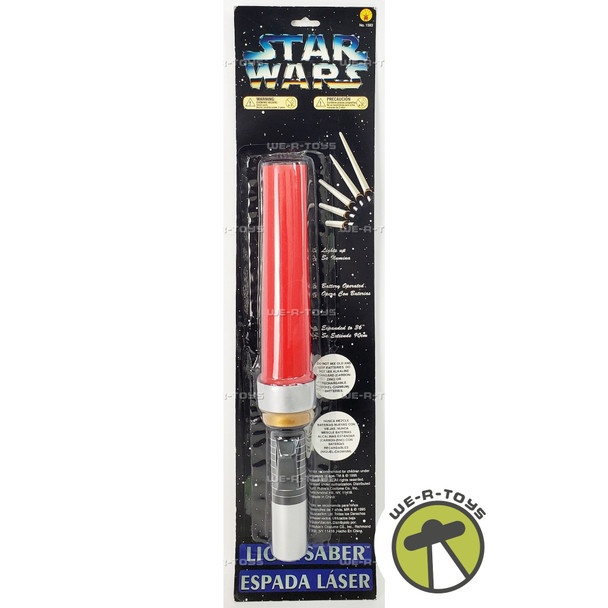 Star Wars Light Up Lightsaber 1995 Rubie's Costume Co. 1593