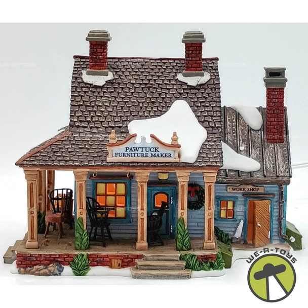 Department 56 New England Village Series Pawtuck Furniture Maker 799923