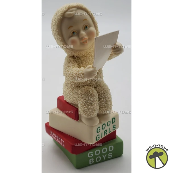 Department 56 Santa's Assistant Snowbabies Christmas Memories Porcelain