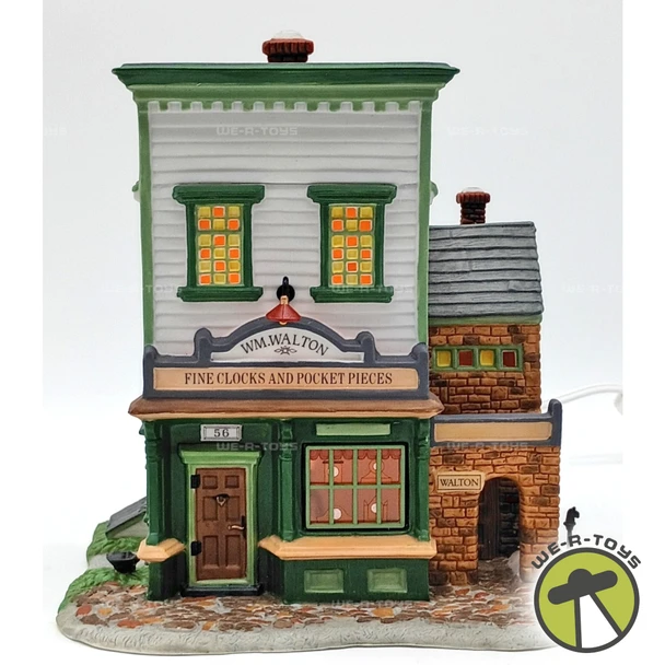 New Department 56 New England Village Wm. Walton Fine Clocks 56.56628