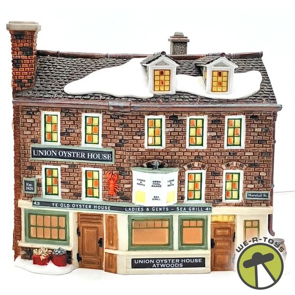 Department 56 New England Village Series Union Oyster House 56.57004