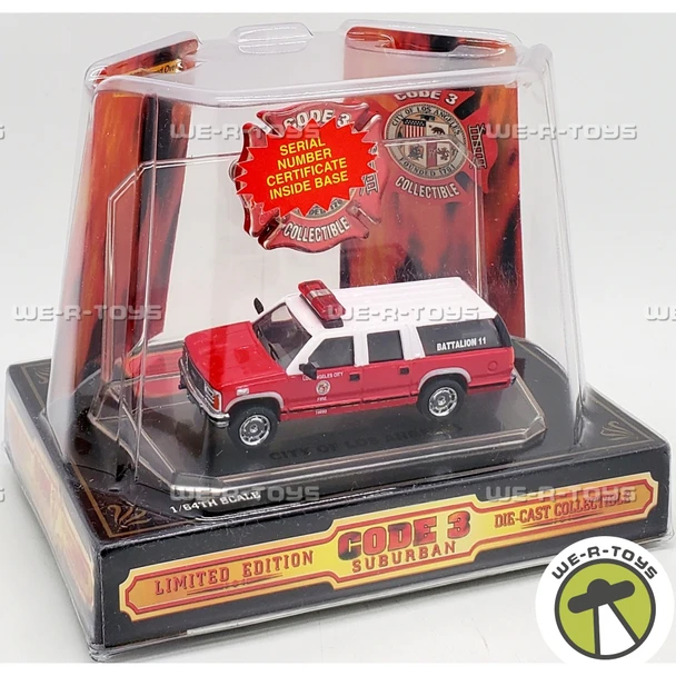 Code 3 City of Los Angeles Fire Department Battalion 11 Die Cast Vehicle 12400