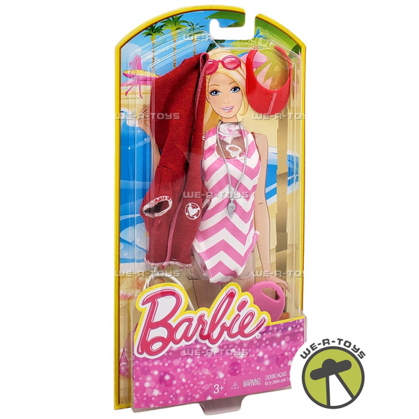Barbie Careers Life Guard Fashion Pack 2013 Mattel CBP70