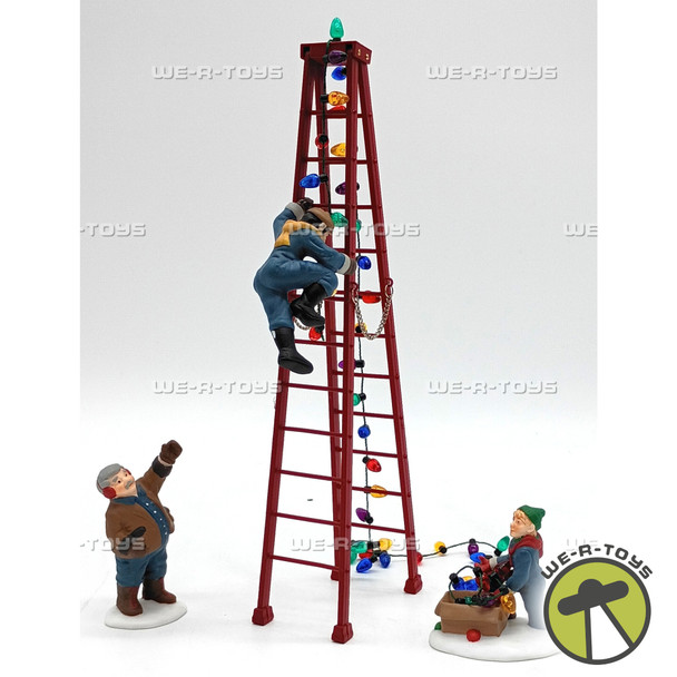 Department 56 Town Tree Trimmers Set of 4 The Heritage Village Collection