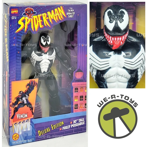 Marvel Spider-Man New Animated Series Deluxe Edition 10 Inch Venom Figure 47702