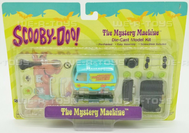 Scooby-Doo The Mystery Machine Die-Cast Model Kit 2002 Johnny Lightning 489-30