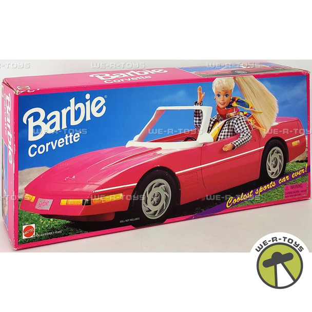 Barbie Corvette Vehicle Coolest Sports Car Ever 1995 Mattel 67164