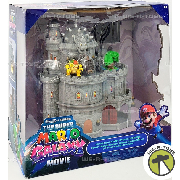 The Super Mario Galaxy Movie Bowser Castle Playset 2026 Jakks Pacific 43225